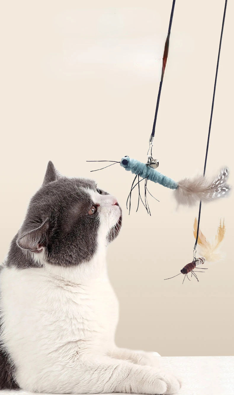 Feather Play Stick for Cats
