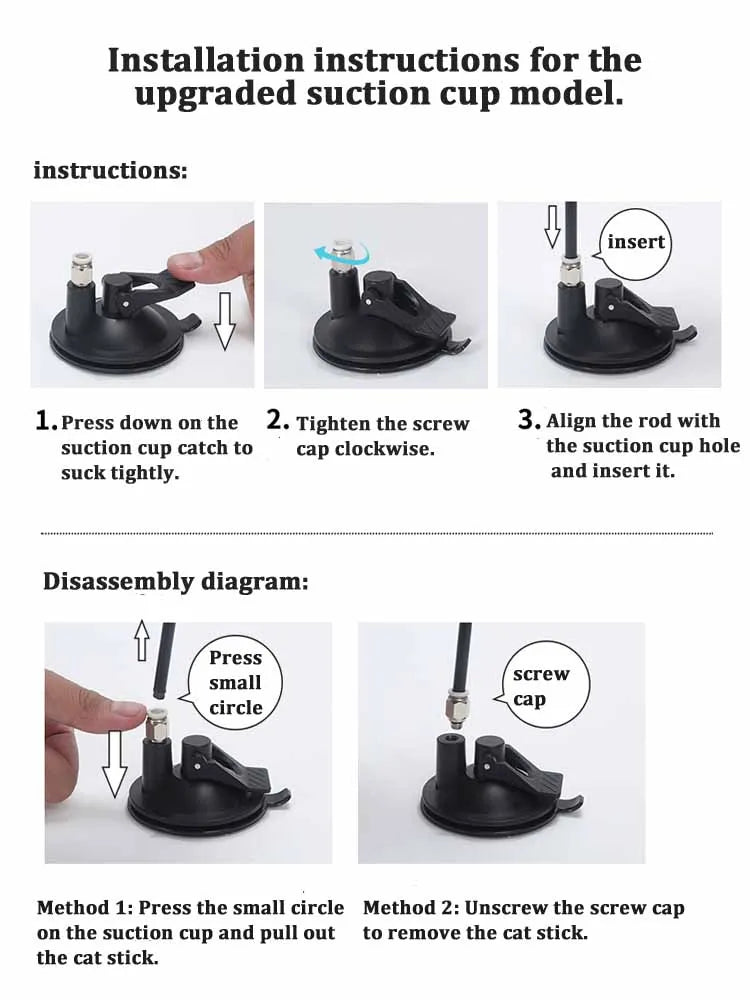 Colorful Feather Cat Teaser