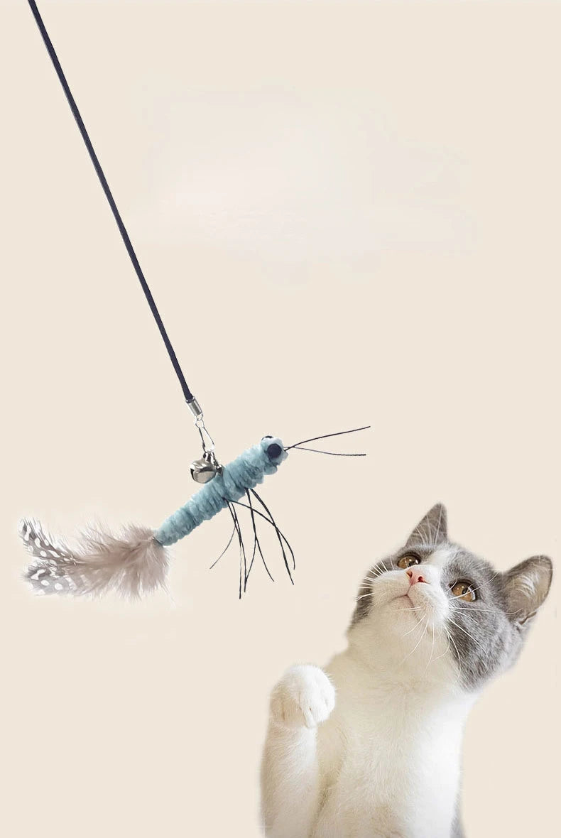 Feather Play Stick for Cats