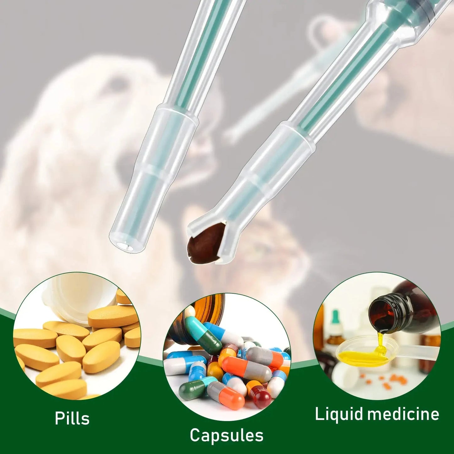 Pet Pill Dispenser Stick