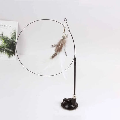 Colorful Feather Cat Teaser