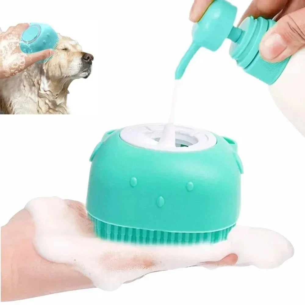 Soft Silicone Pet Bath Brush