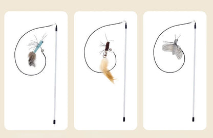 Feather Play Stick for Cats