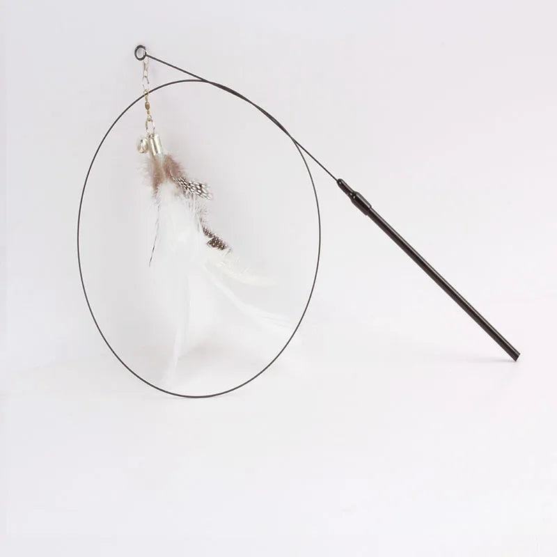 Colorful Feather Cat Teaser